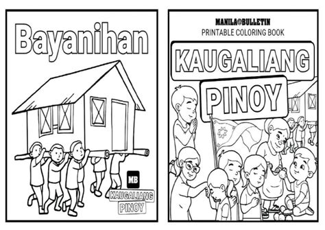 kaugaliang pilipino drawing easy|Kaugaliang Pinoy Coloring Worksheet 2 .